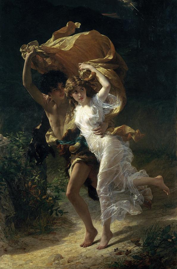 Nature Painting - The Storm by Pierre-auguste Cot