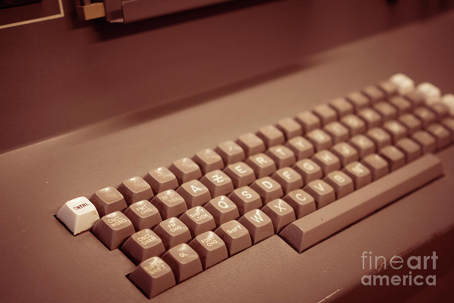 Vintage Keyboard #9 Photograph by Wladimir Bulgar/science Photo Library