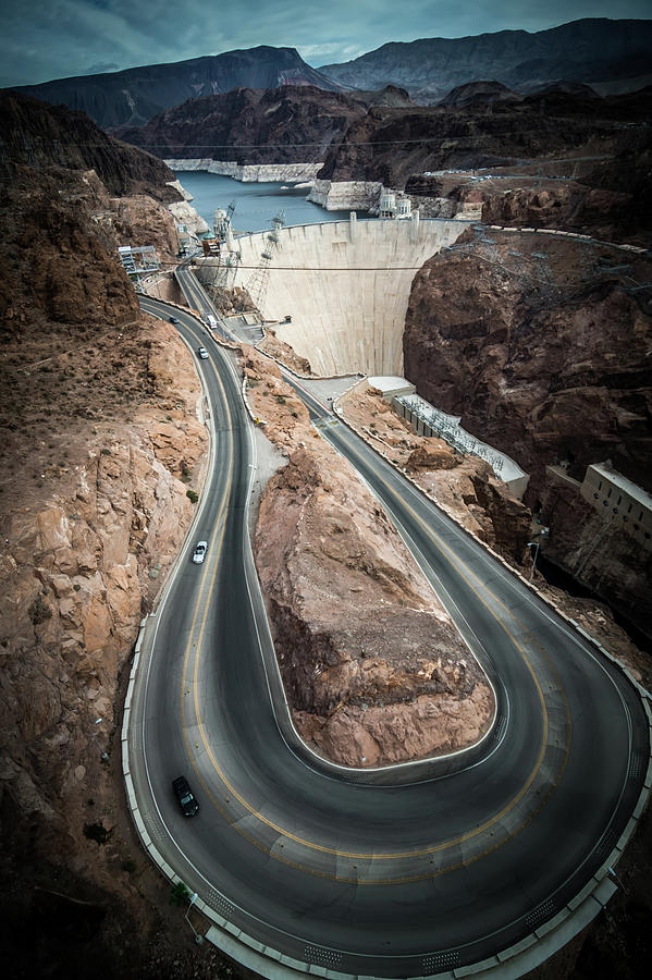 Wandering Around Hoover Dam On Lake Mead In Nevada And Arizona #9 Photograph by Alex Grichenko