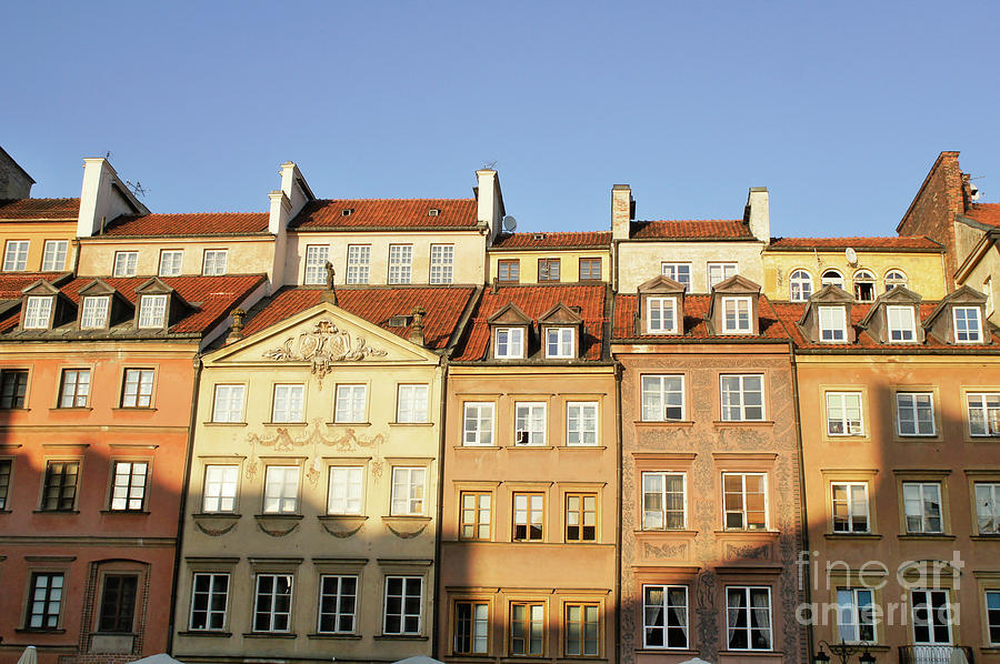 Architecture Photograph - Warsaw old town #9 by Tom Gowanlock