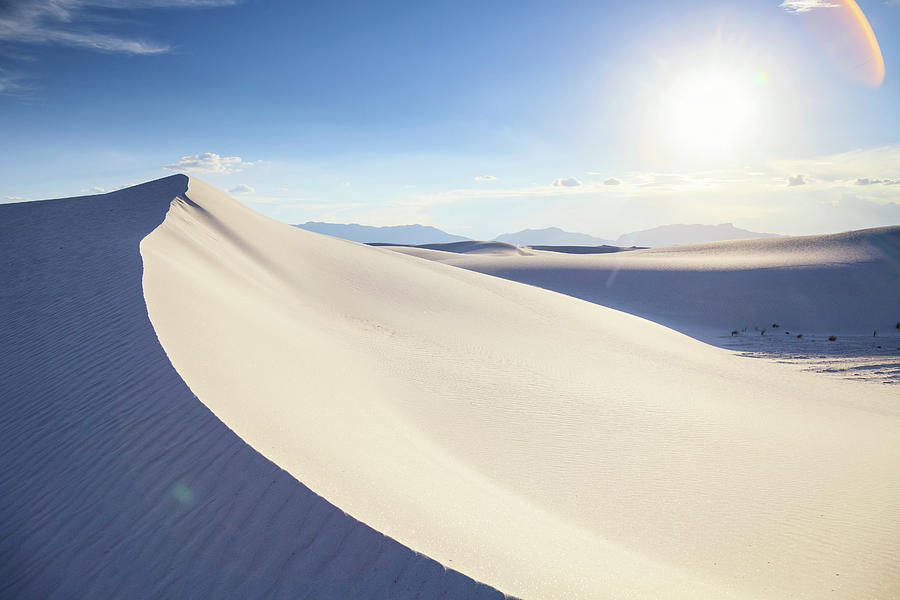White Sands National Monument #9 Photograph by Michele Falzone