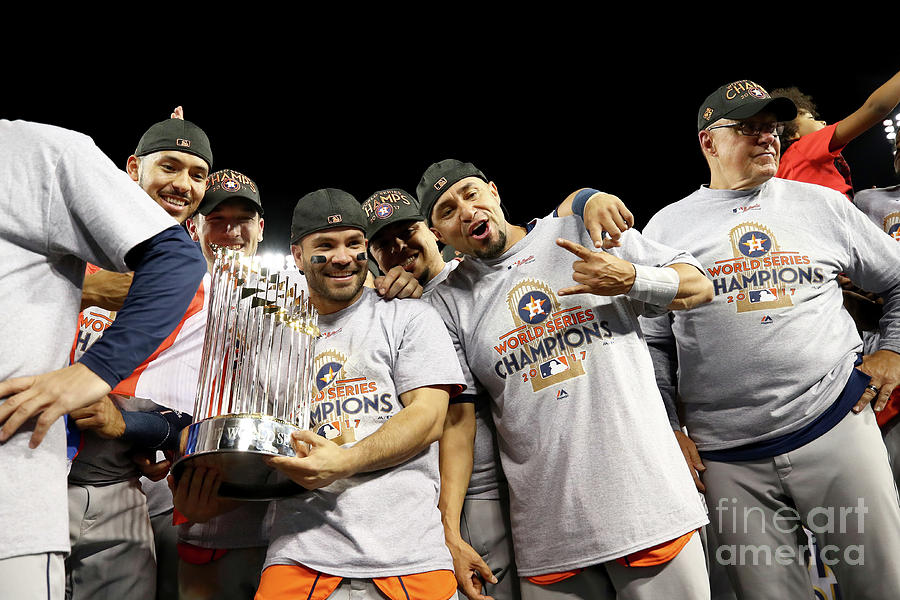 World Series - Houston Astros V Los Photograph by Ezra Shaw World Series - Houston Astros V Los Photograph by Ezra Shaw