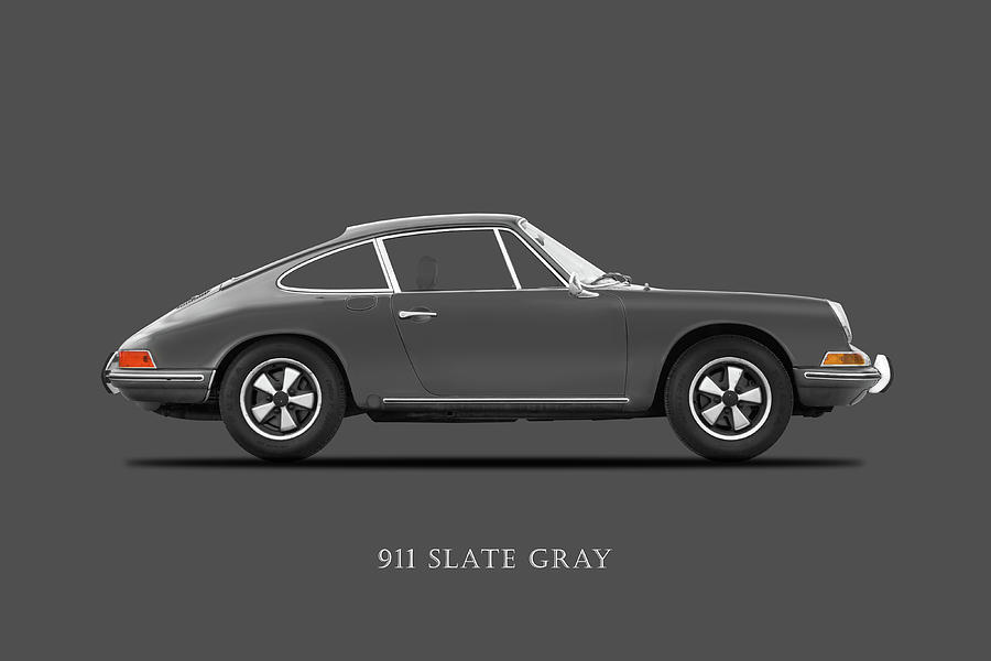 Car Photograph - 911 Grey Phone Case by Mark Rogan