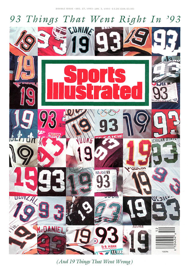 93 Things That Went Right In 1993 Sports Illustrated Cover Photograph by Sports Illustrated