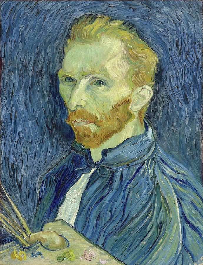 Self-portrait Painting by Vincent Van Gogh