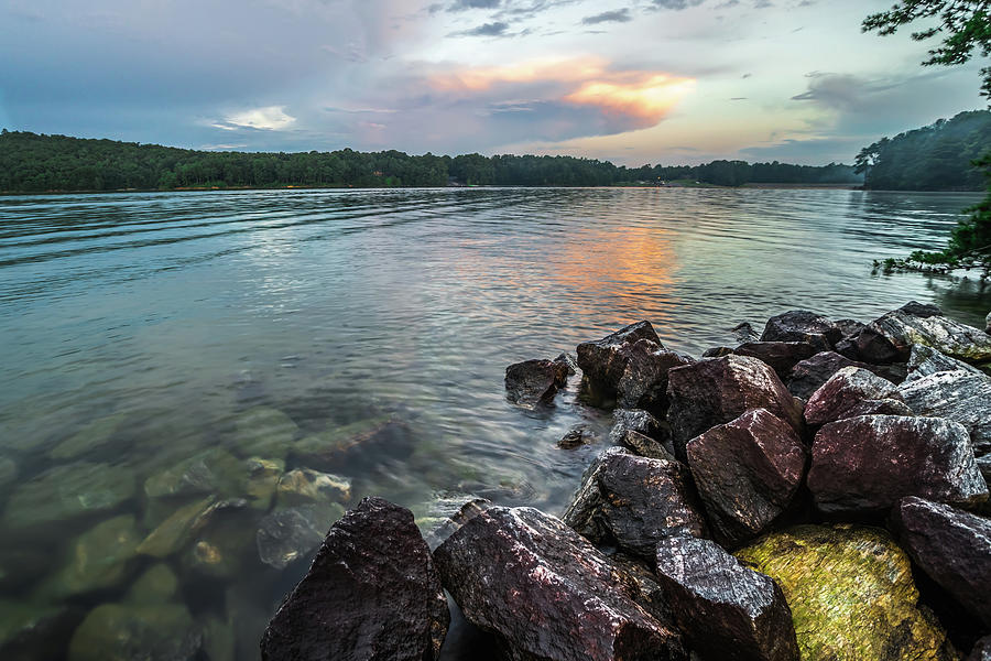 Beautiful landscape scenes at lake jocassee south carolina #99 Photograph by Alex Grichenko