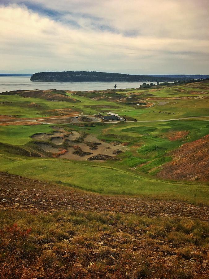 9th Hole Chambers Bay Golf Course Photograph by Jerry Abbott