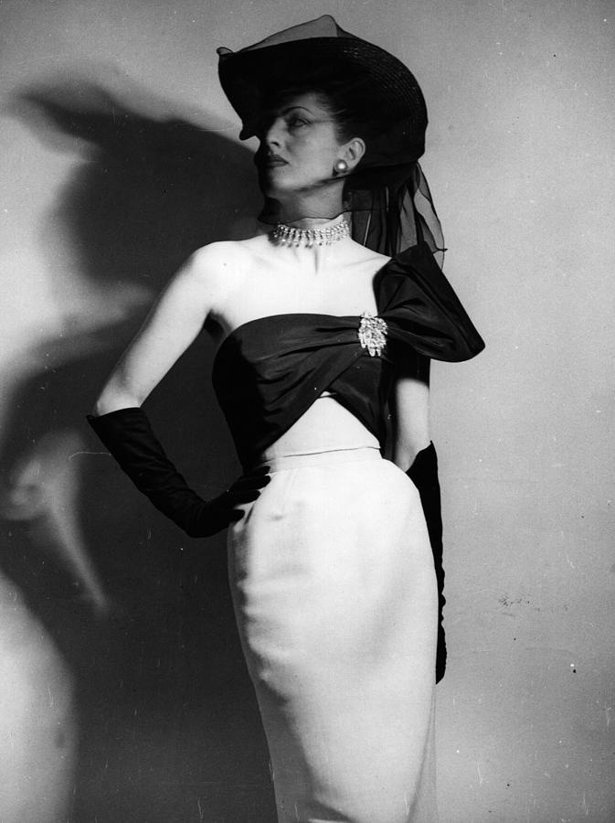 A 1951 Dress Photograph by Bill Brandt