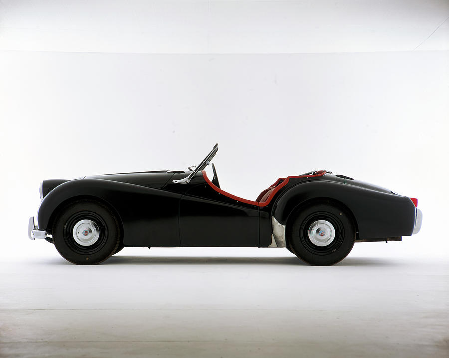 A 1954 Triumph Tr2 Photograph by Heritage Images
