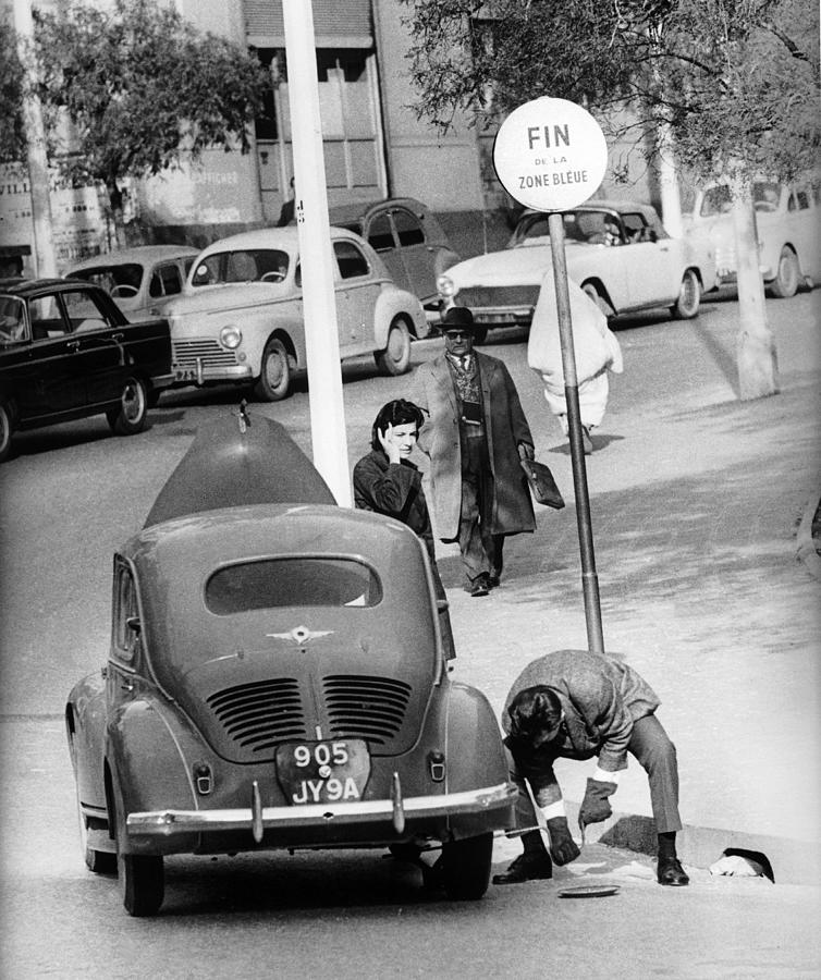 A 4cv In Algiers Photograph by Keystone-france