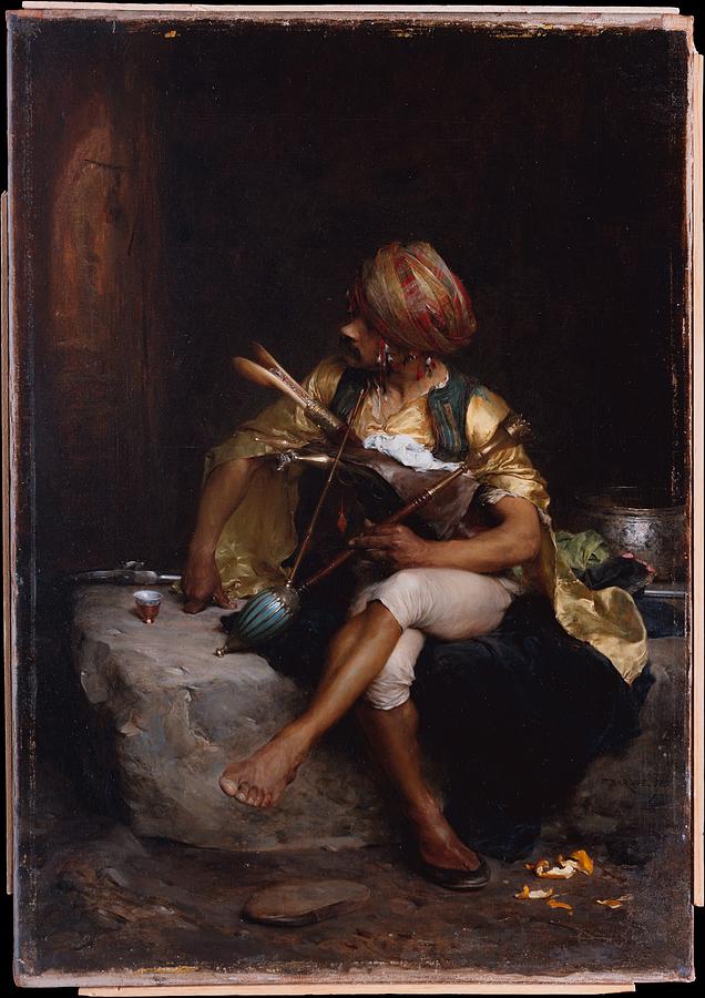 A Bashi-Bazouk 1875 Painting by Charles Bargue - Fine Art America