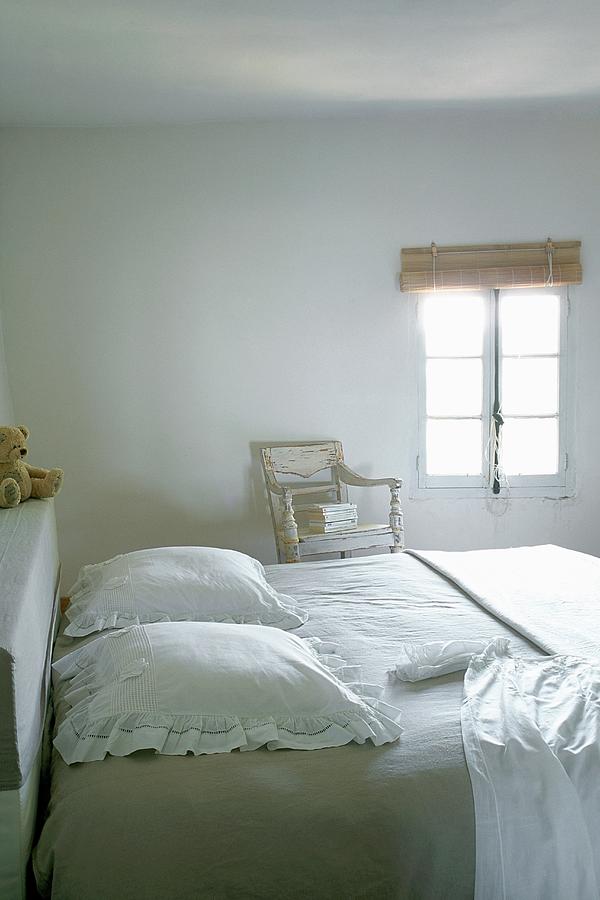 A Bedroom Photograph by Bertrand Limbour