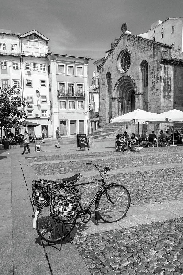 A Bicycle in the Praca do Comercio Photograph by W Chris Fooshee