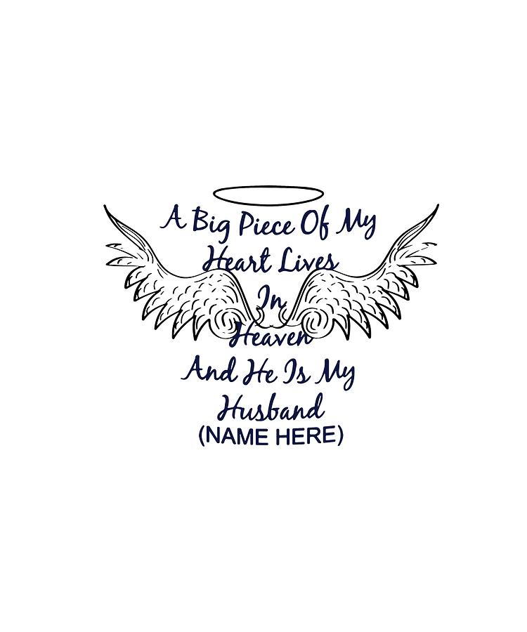 Free Free 167 Husband In Heaven Svg SVG PNG EPS DXF File