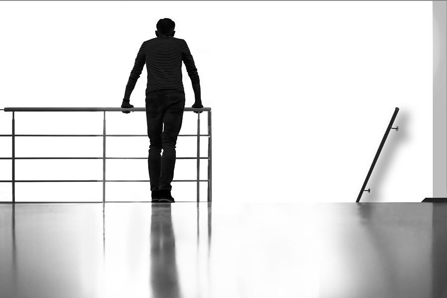 A Black Man In A White World Photograph by Gerard Valckx A Black Man In A White World Photograph by Gerard Valckx