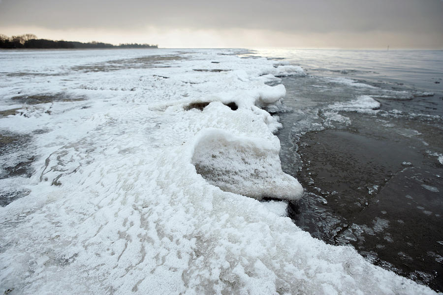 A Blanket of Ice and Snow Covers Photograph by Daniel Ammann - Fine Art ...