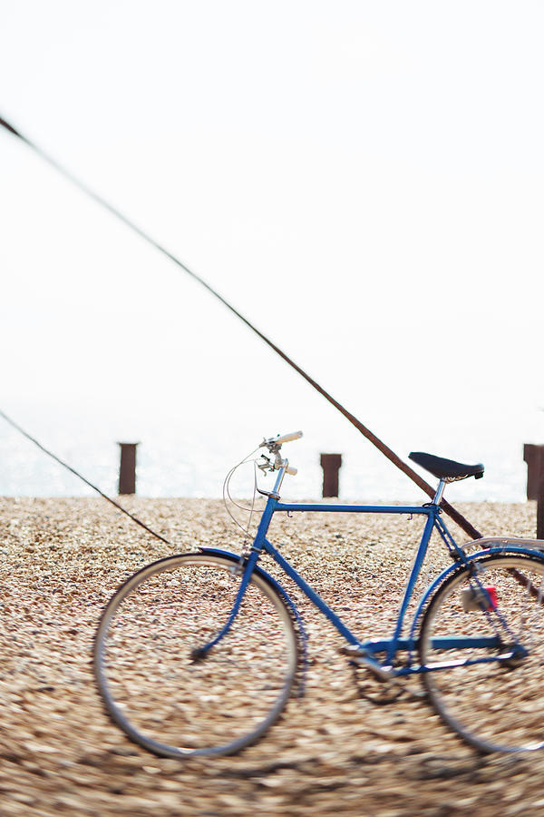 blue beach bike