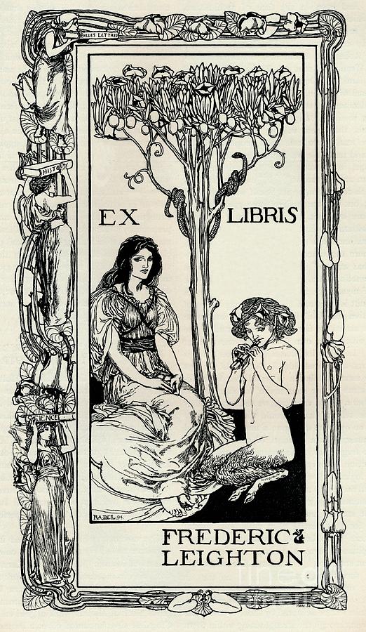 A Bookplate Drawing by Print Collector