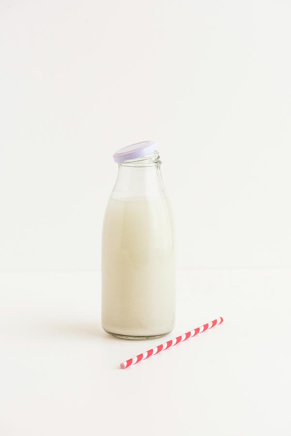 A Bottle Of Rice Milk Photograph by Hein Van Tonder - Pixels