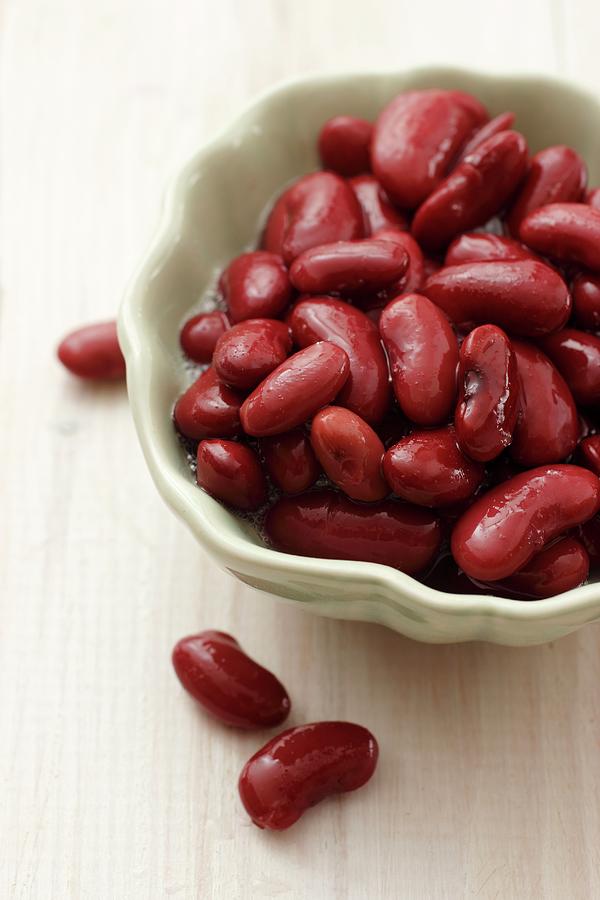 A Bowl Of Kidney Beans Photograph by Petr Gross