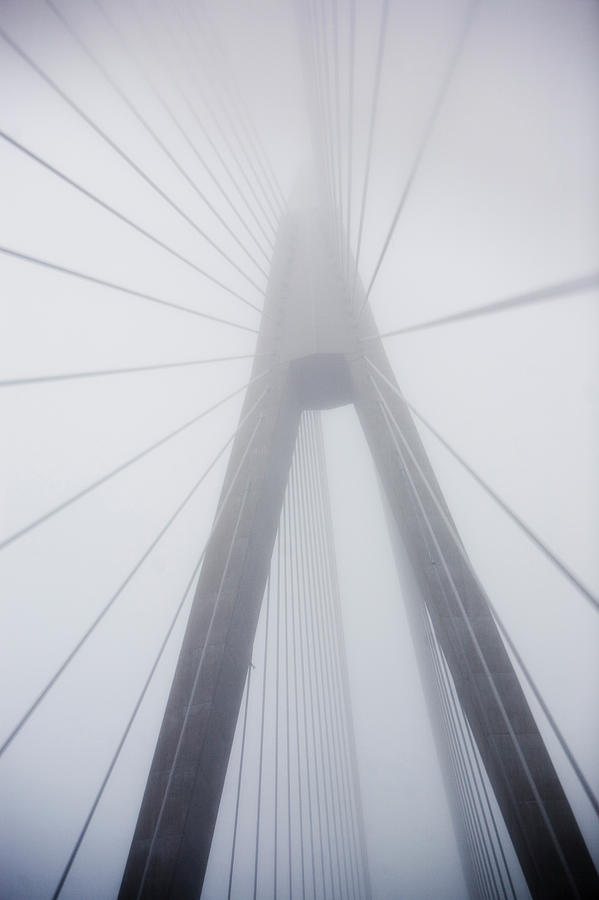 A Bridge In A Haze, Sweden Photograph by Hall, Ellinor