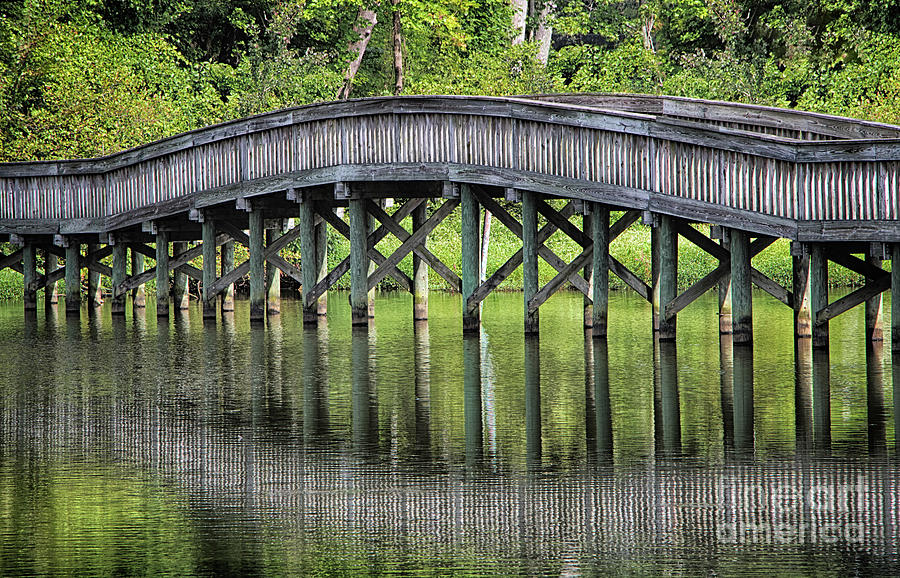 A Bridge Reflection Photograph by Robert Anastasi