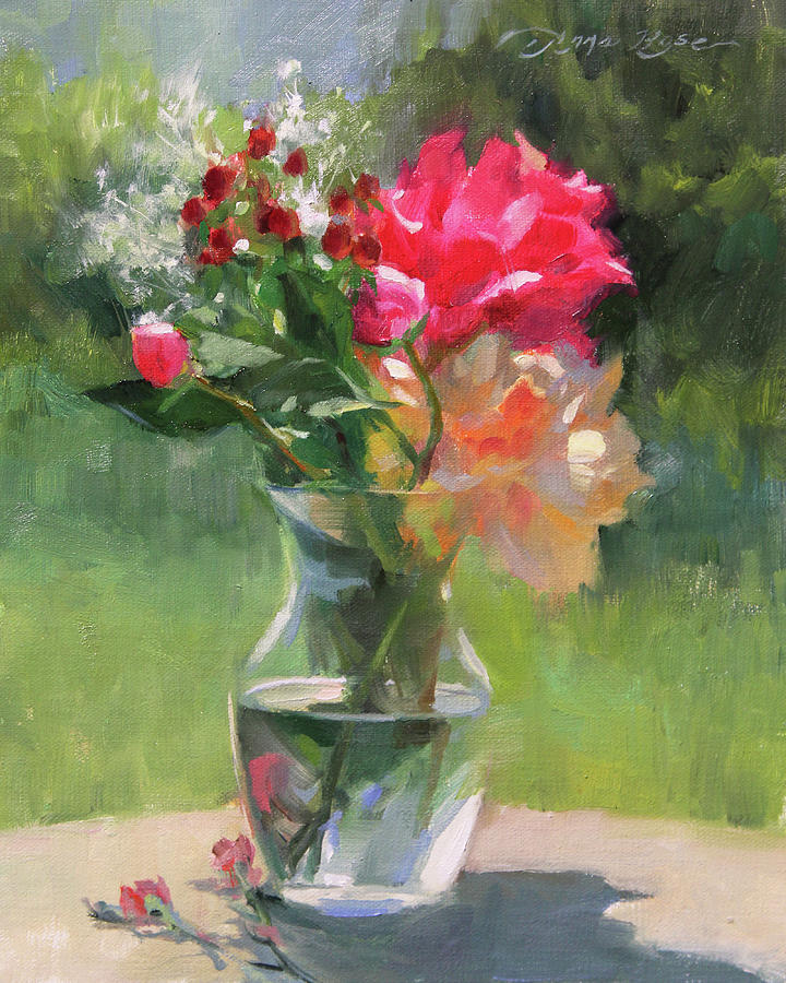 Summer Painting - A Bright Day by Anna Rose Bain