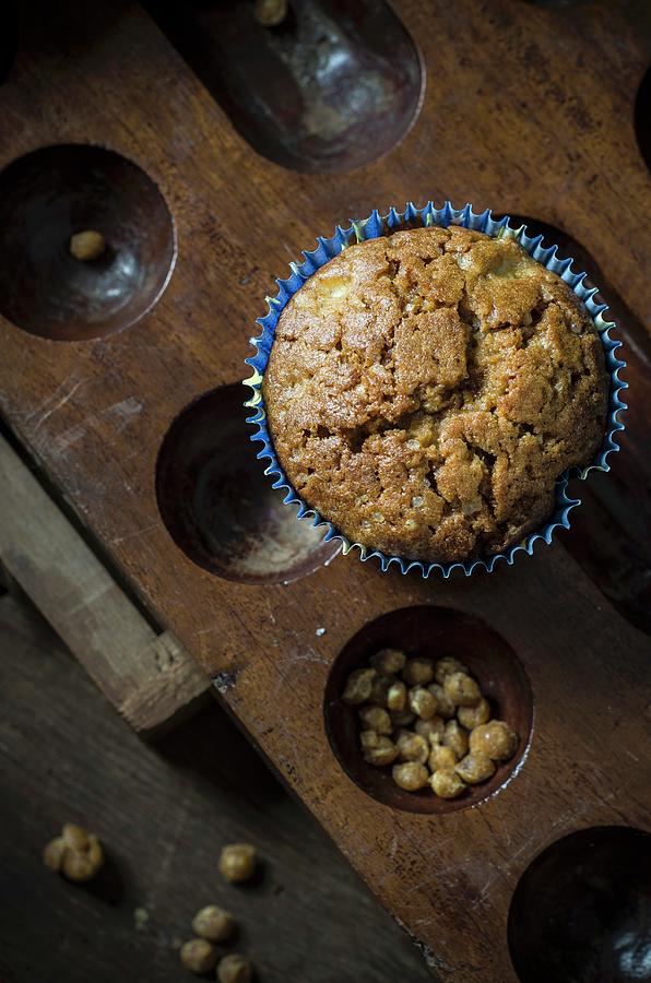 A Butterscotch Muffin With Apple Photograph by Preeti Tamilarasan