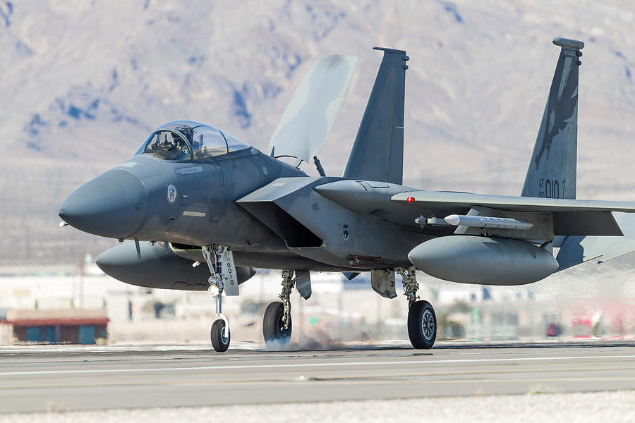 A California Air National Guard F-15c Photograph by Rob Edgcumbe - Fine ...