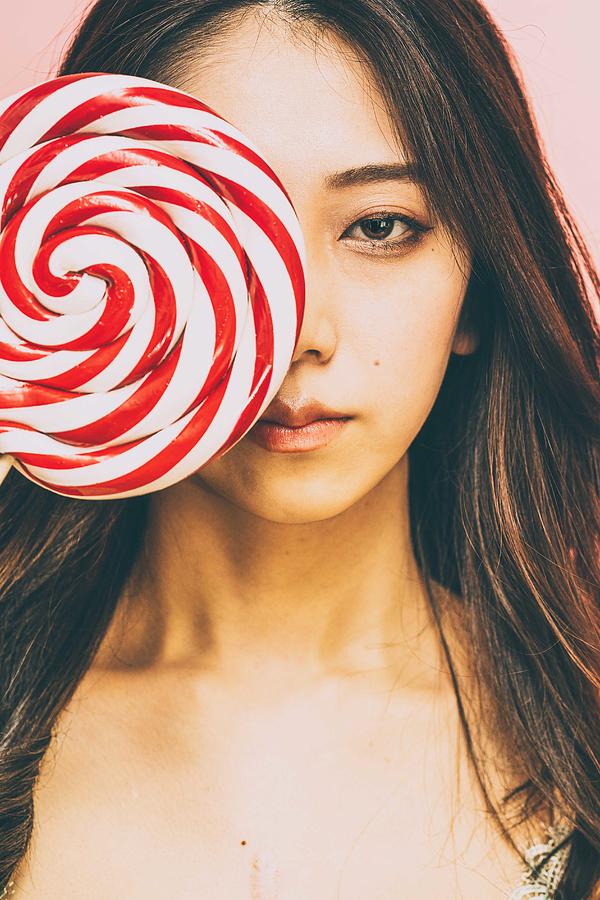 Nude Photograph - A Candy Pop by Gangimari