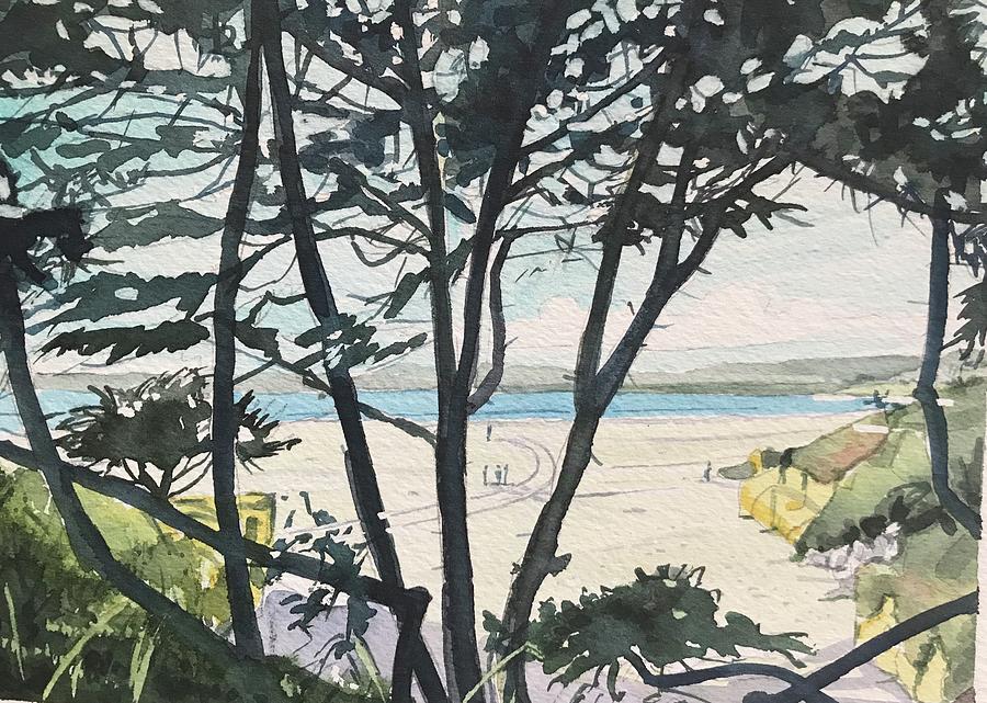 Carmel Painting - A Carmel Morning by Luisa Millicent