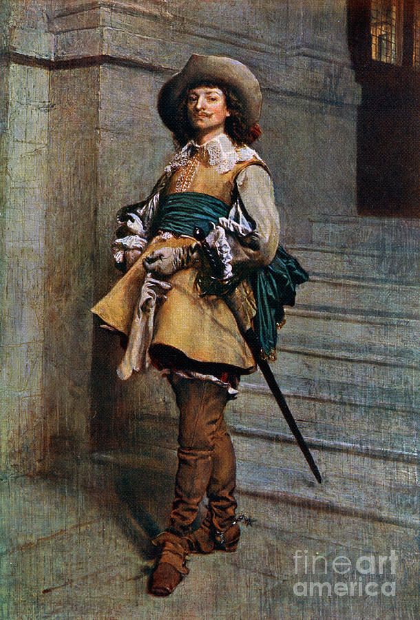 A Cavalier Time Of Louis Xiii, 1861 by Print Collector