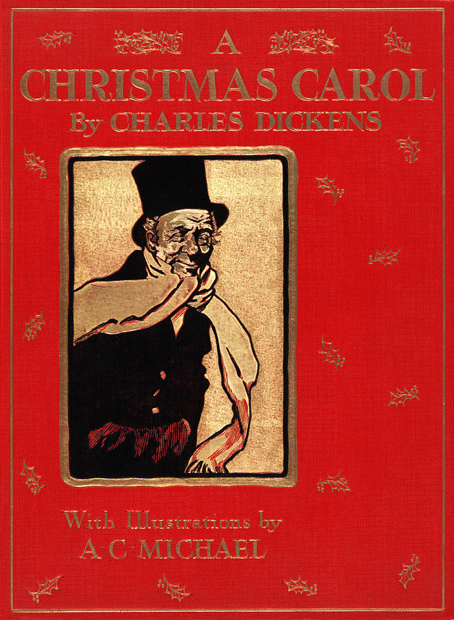 A Christmas Carol by Charles Dickens Painting by A.C. Michael