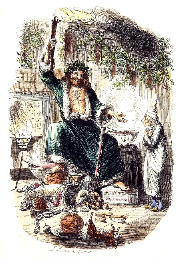 A Christmas Carol, Ghost Of Christmas Photograph by Science Source