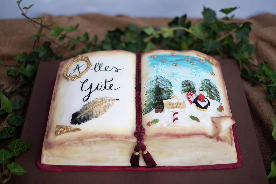A Christmas Fairytale Book Photograph by Marions Kaffeeklatsch