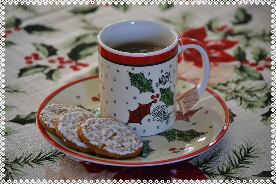 A Christmas Tea Break Photograph by Gaby Ethington