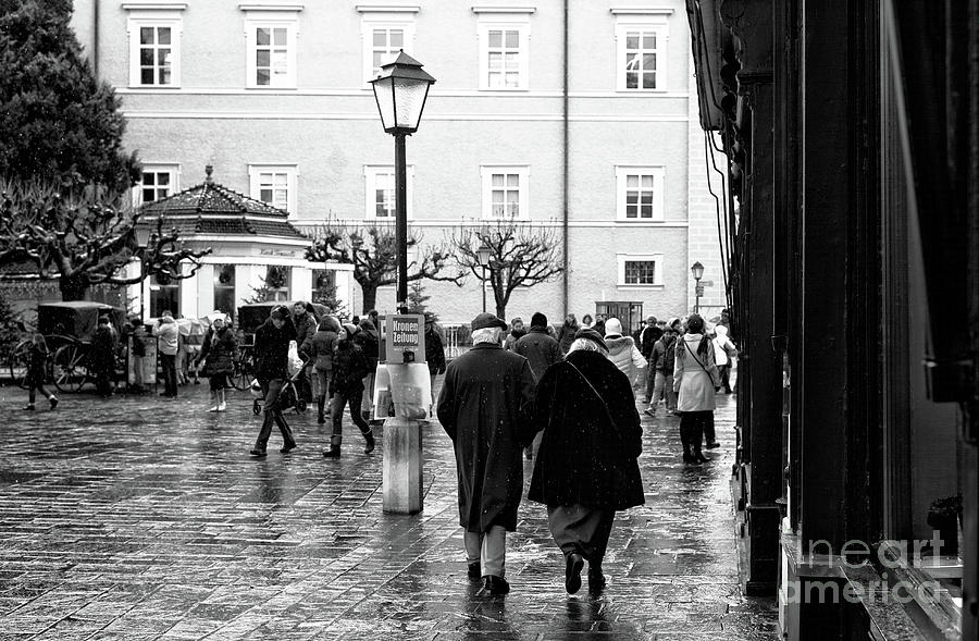 A Christmas Walk in Salzburg Photograph by John Rizzuto