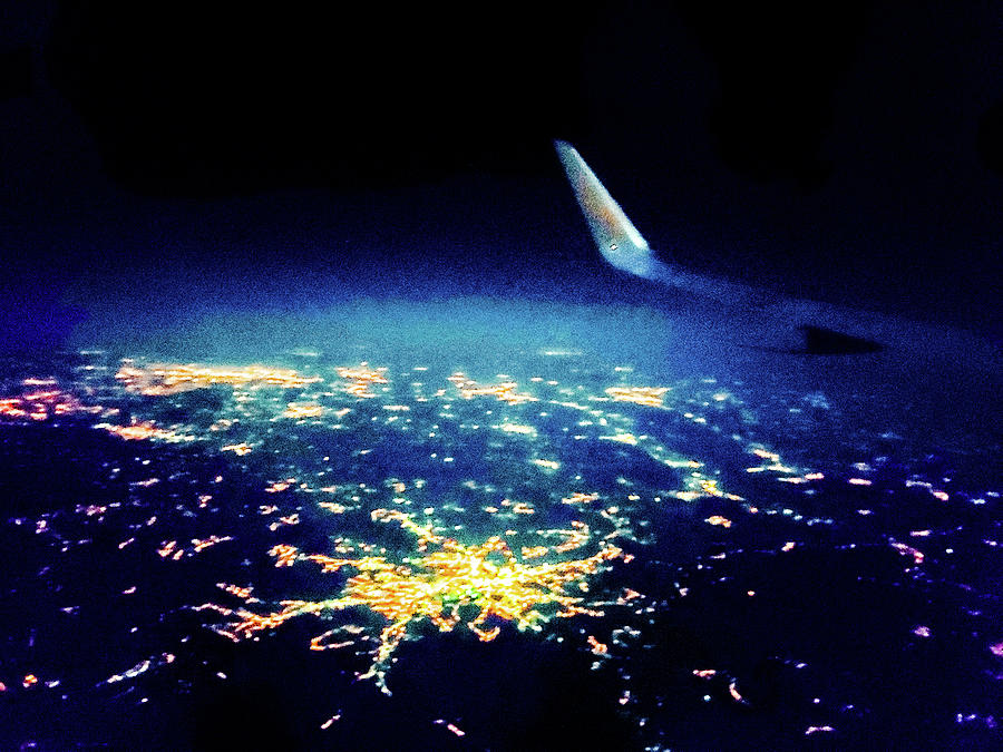 City Photograph - A city in Serbia seen from a plane by Chirila Corina City Photograph - A city in Serbia seen from a plane by Chirila Corina