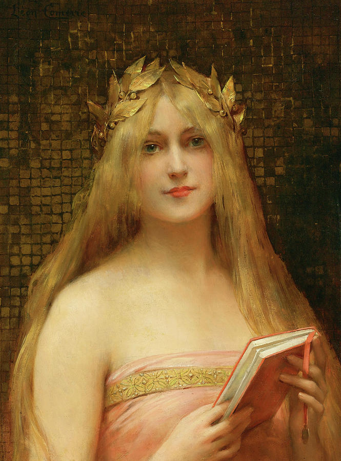 A classical Beauty Painting by Leon Comerre - Fine Art America