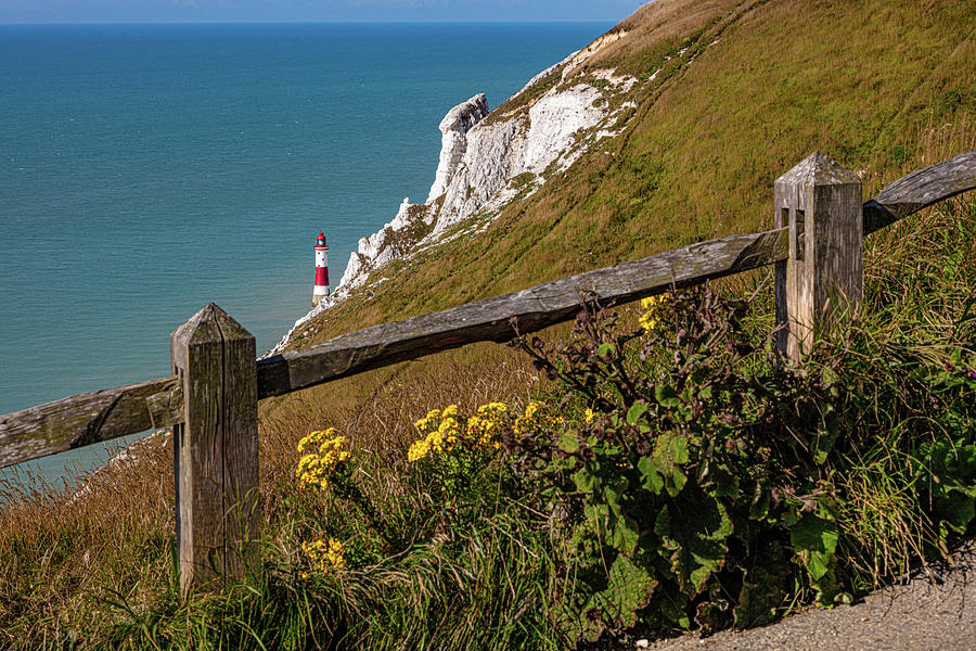 A Cliff Top Walk Photograph by Chris Lord