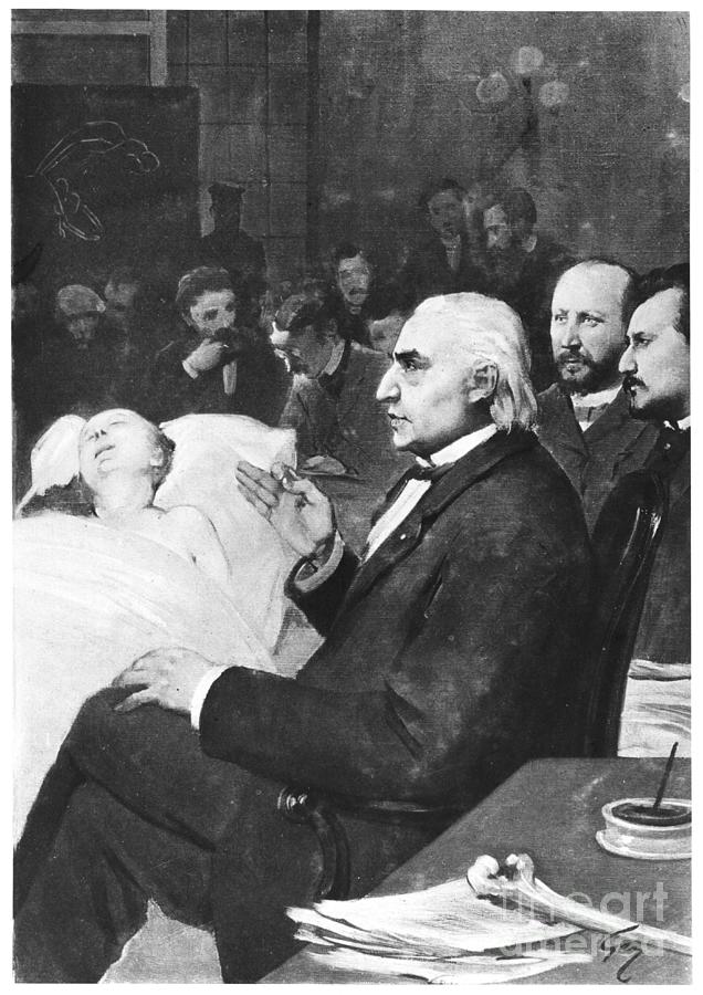 A Clinical Lesson With Doctor Jean Martin Charcot Photograph by French School