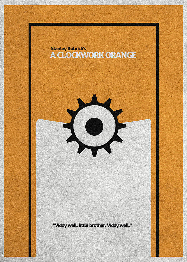 A Clockwork Orange Digital Art by Inspirowl Design