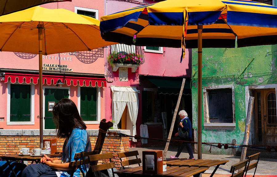A Colorful Scene In Burano Photograph by Tommaso Pessotto
