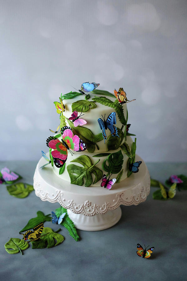 A Colourful Jungle Cake Photograph by Marions Kaffeeklatsch