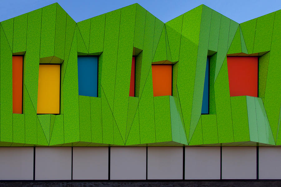 A Colourful Wall Photograph by Theo Luycx
