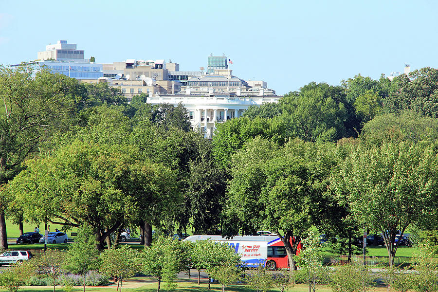 A Congested White House Photograph by Cora Wandel