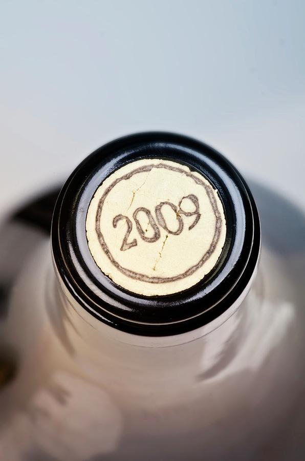 A Cork With A Year On It close-up Photograph by Chris Schfer