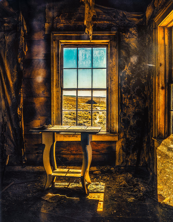 A Corner Of An Abandoned Room In Bodie Photograph by Bruce Li