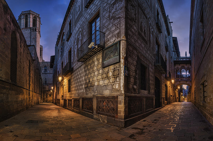 Barcelona Photograph - A Corner Of Barcelona by Antoni Figueras