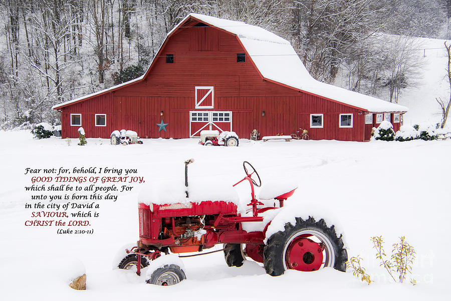 A Country Christmas Photograph By Brenda Gilbert